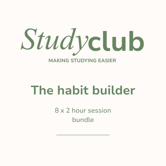 8 x Studyclub sessions bundle